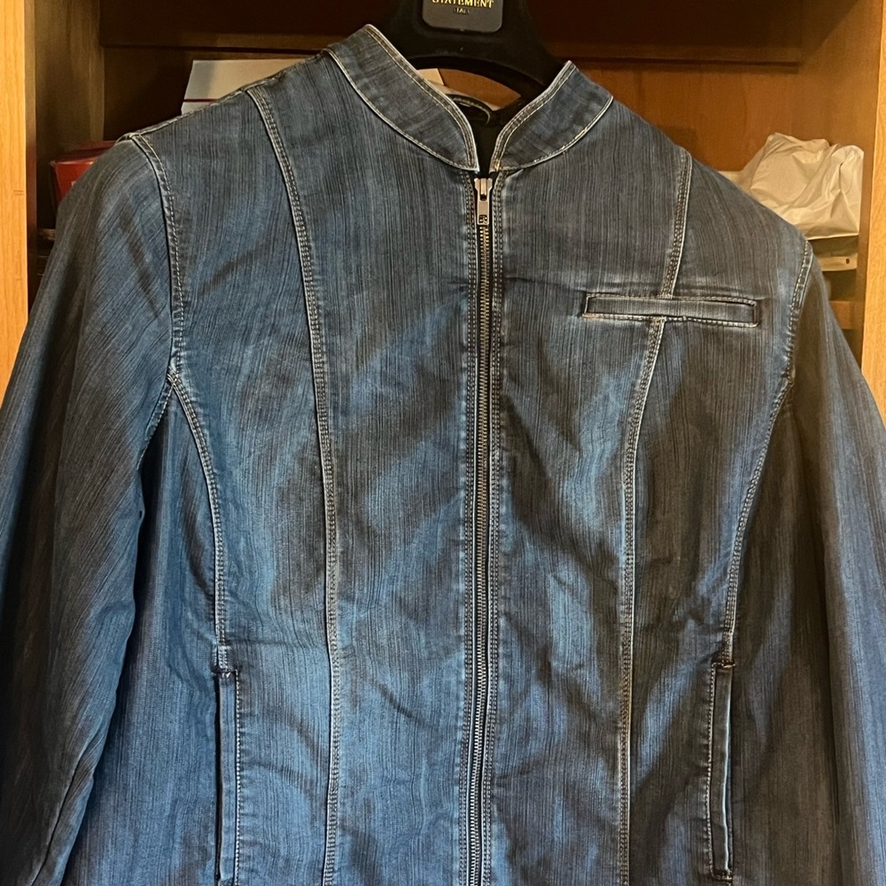 Coldwater Creek Women's Denim Jean Jacket Blue